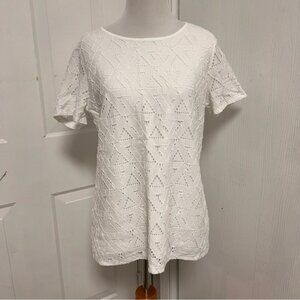 Marc New York Eyelet Top A5
